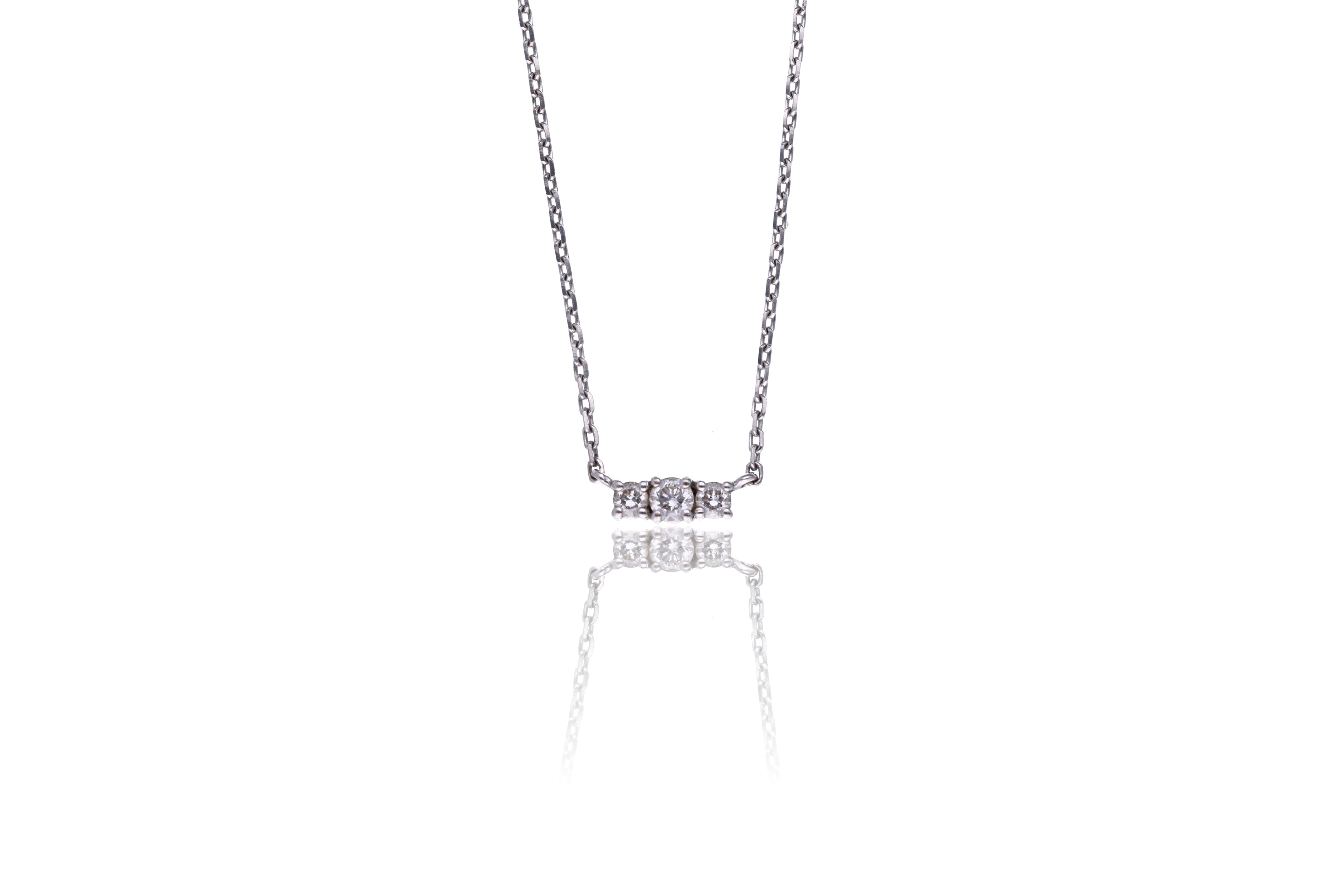 Collana con diamanti - Asta Preziosi