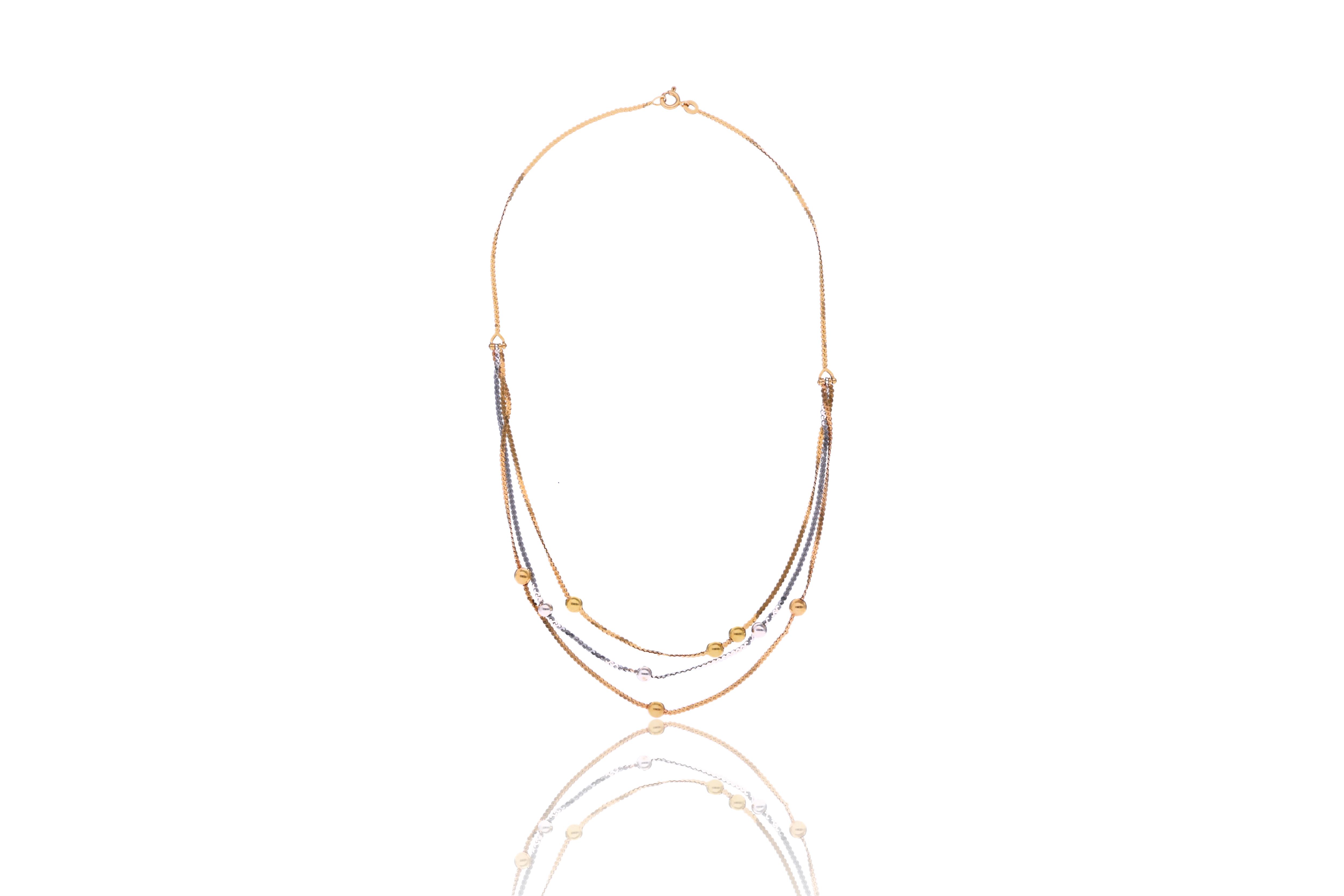 Collana in oro - Asta Preziosi