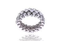 Anello a maglia morbida con diamanti - Asta Preziosi Anello a maglia morbida con diamanti - Asta Preziosi