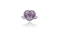 Anello con kunzite e diamanti - Asta Preziosi Anello con kunzite e diamanti - Asta Preziosi