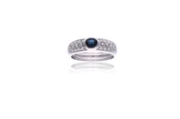 Anello con zaffiro e diamanti - Asta Preziosi Anello con zaffiro e diamanti - Asta Preziosi