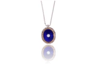 Collana e ciondolo con diamanti e smalti - Asta Preziosi Collana e ciondolo con diamanti e smalti - Asta Preziosi
