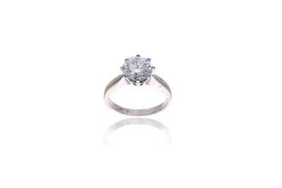 Anello con diamante - Asta Preziosi Anello con diamante - Asta Preziosi