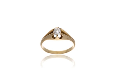 Anello con diamante - Asta Preziosi Anello con diamante - Asta Preziosi