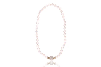 Collana di perle coltivate e diamanti - Asta Preziosi Collana di perle coltivate e diamanti - Asta Preziosi