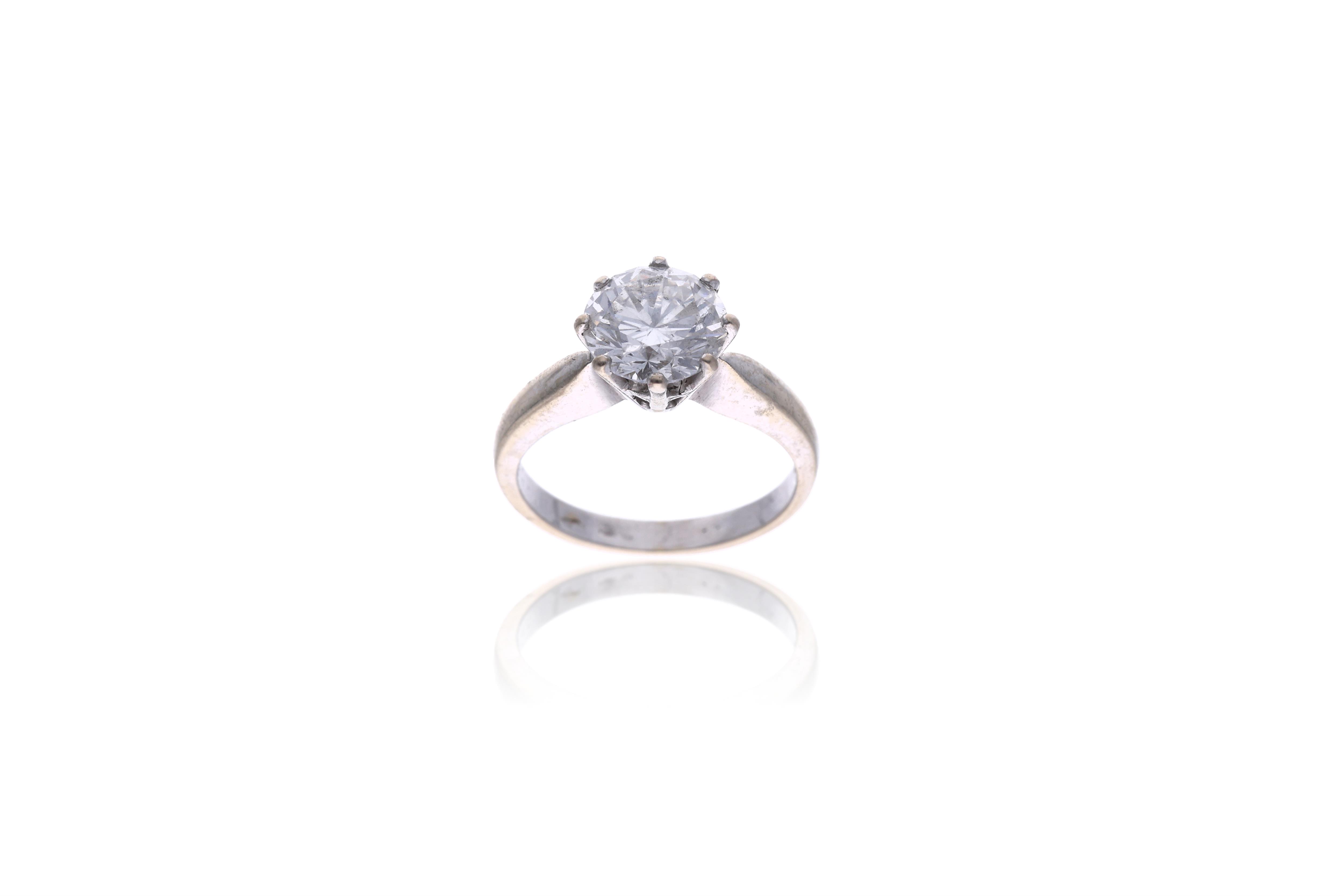 Anello con diamante - Asta Preziosi