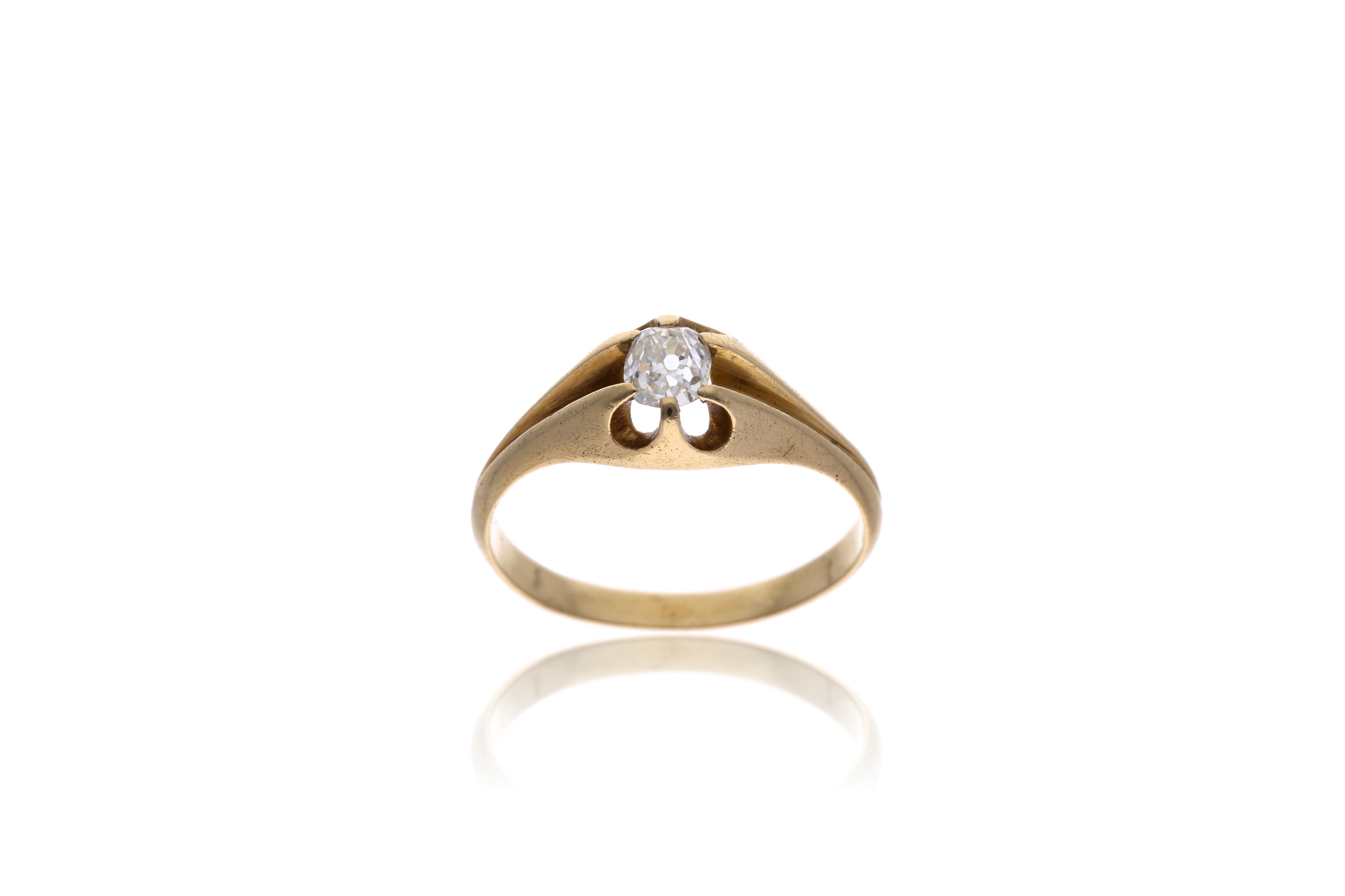 Anello con diamante - Asta Preziosi