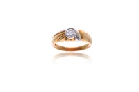 Anello con diamante - Asta Preziosi Anello con diamante - Asta Preziosi