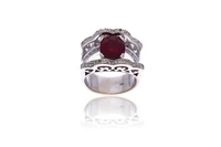 Anello con diamanti e pietra - Asta Preziosi Anello con diamanti e pietra - Asta Preziosi