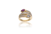 Anello con rubino e diamanti - Asta Preziosi Anello con rubino e diamanti - Asta Preziosi