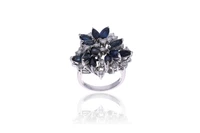 Anello con zaffiri e diamanti - Asta Preziosi Anello con zaffiri e diamanti - Asta Preziosi