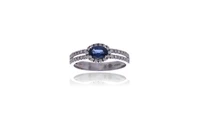 Anello con zaffiro e diamanti - Asta Preziosi Anello con zaffiro e diamanti - Asta Preziosi