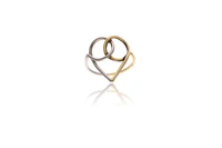 Anello in oro bicolore - Asta Preziosi