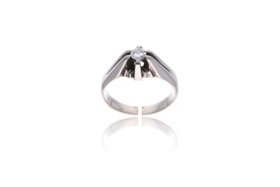 Anello con diamante - Asta Preziosi Anello con diamante - Asta Preziosi
