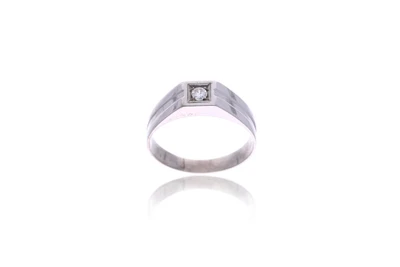 Anello con diamante - Asta Preziosi Anello con diamante - Asta Preziosi