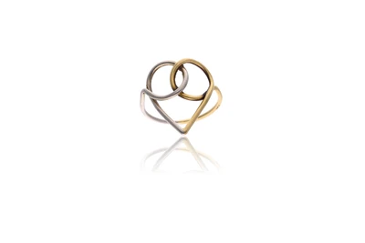 Anello in oro bicolore - Asta Preziosi