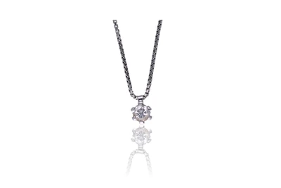 Collana e ciondolo con diamante - Asta Preziosi Collana e ciondolo con diamante - Asta Preziosi