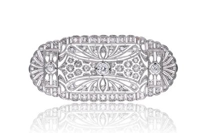 Spilla con diamanti - Asta Preziosi Spilla con diamanti - Asta Preziosi