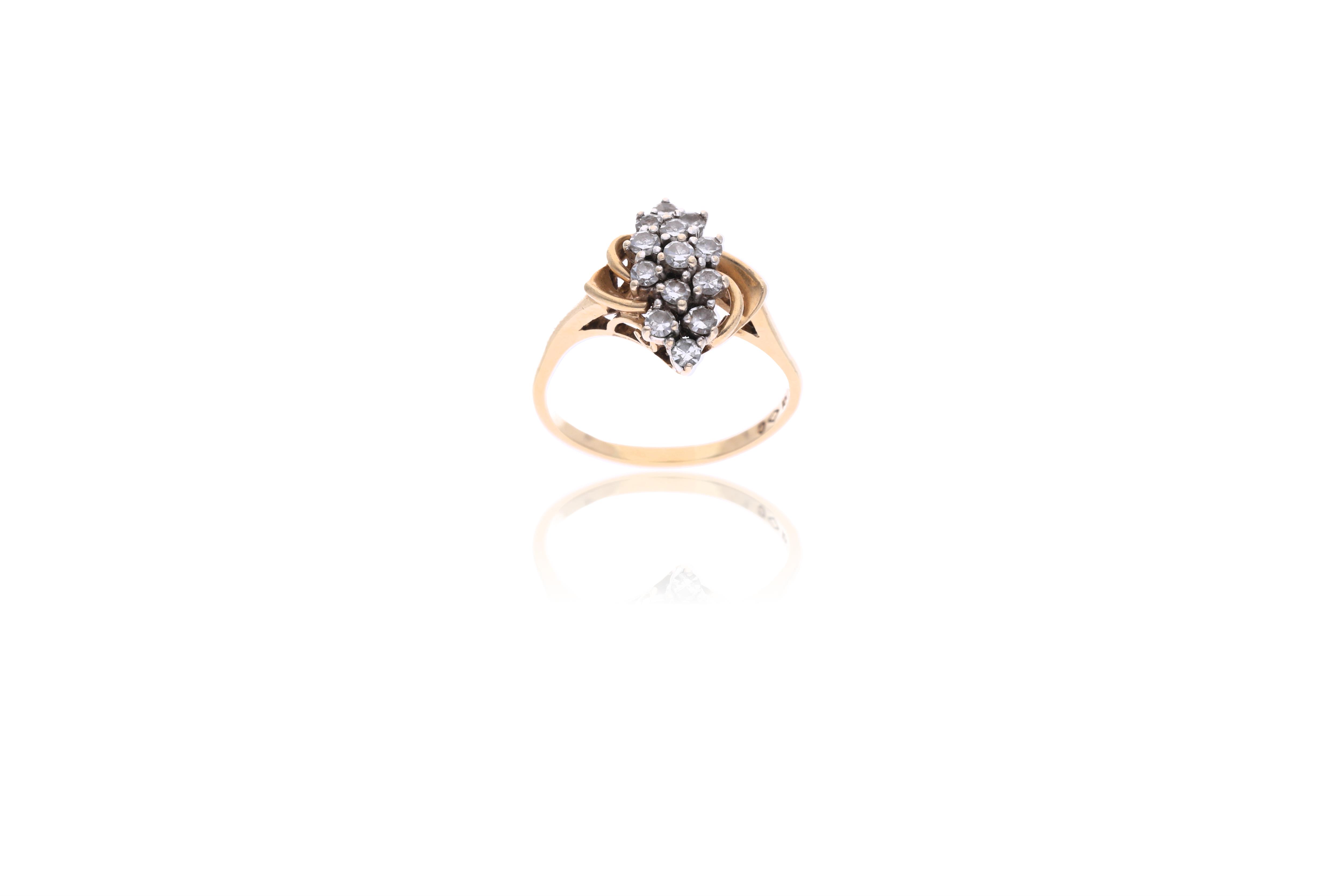 Anello con diamanti - Asta Preziosi