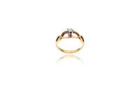 Anello con diamante - Asta Preziosi