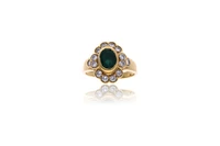 Anello con diamanti e pietra - Asta Preziosi Anello con diamanti e pietra - Asta Preziosi