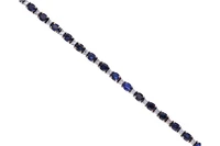Bracciale con diamanti e zaffiri - Asta Preziosi Bracciale con diamanti e zaffiri - Asta Preziosi