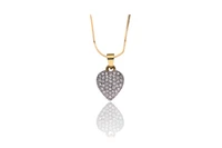 Collana e ciondolo con diamanti - Asta Preziosi Collana e ciondolo con diamanti - Asta Preziosi