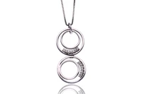 Collana e ciondolo con diamanti - Asta Preziosi Collana e ciondolo con diamanti - Asta Preziosi