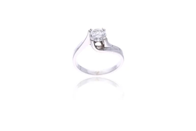 Anello con diamante - Asta Preziosi Anello con diamante - Asta Preziosi