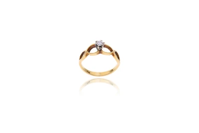 Anello con diamante - Asta Preziosi