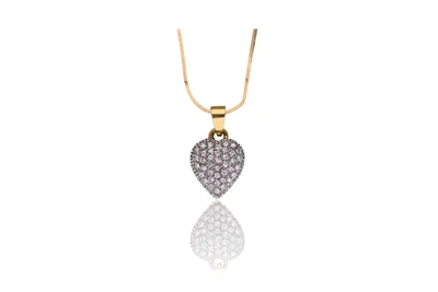 Collana e ciondolo con diamanti - Asta Preziosi Collana e ciondolo con diamanti - Asta Preziosi
