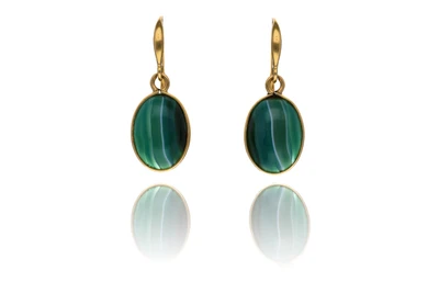 Paio di orecchini con agate - Asta Preziosi Paio di orecchini con agate - Asta Preziosi