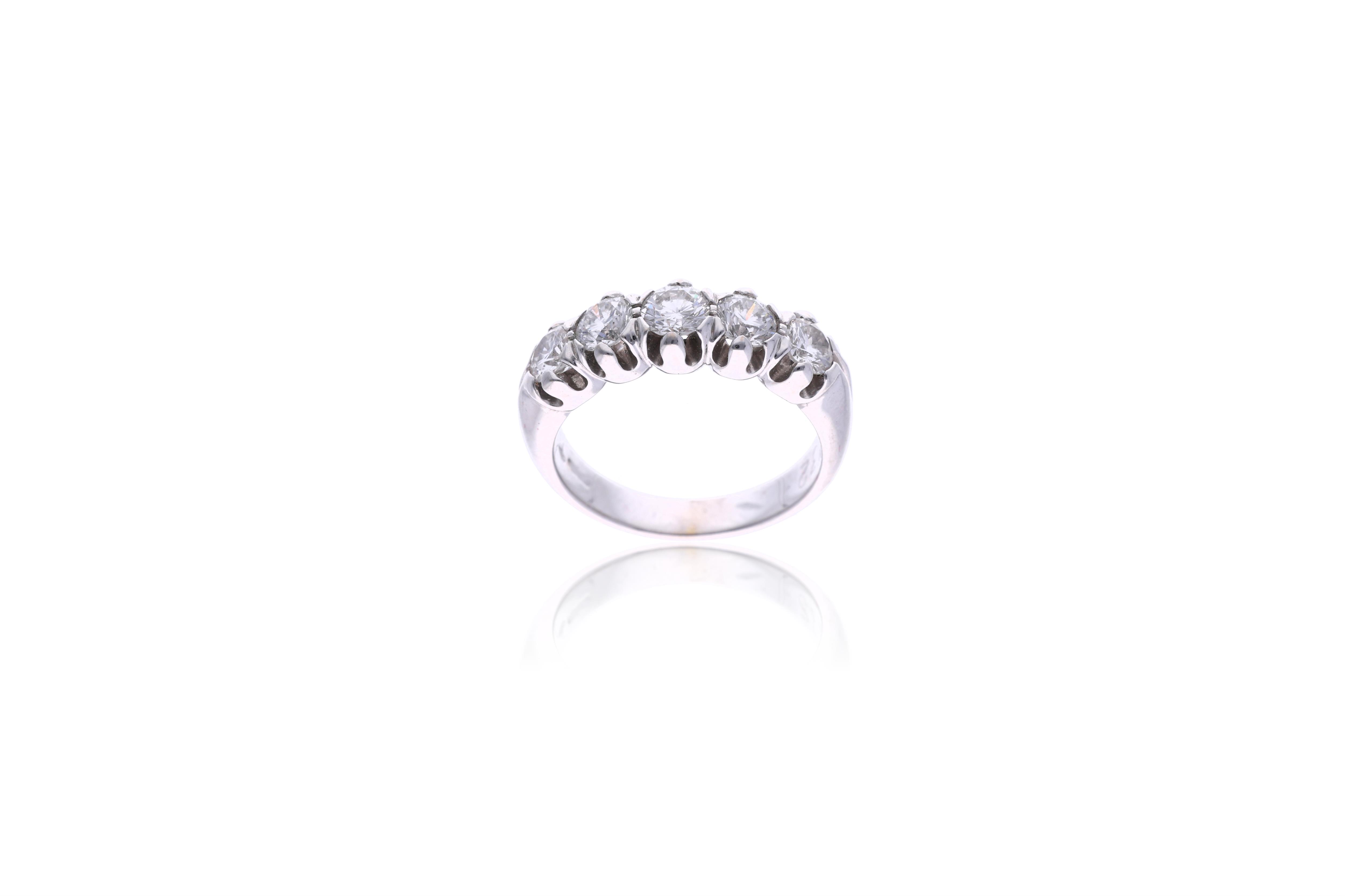 Anello con diamanti - Asta Preziosi