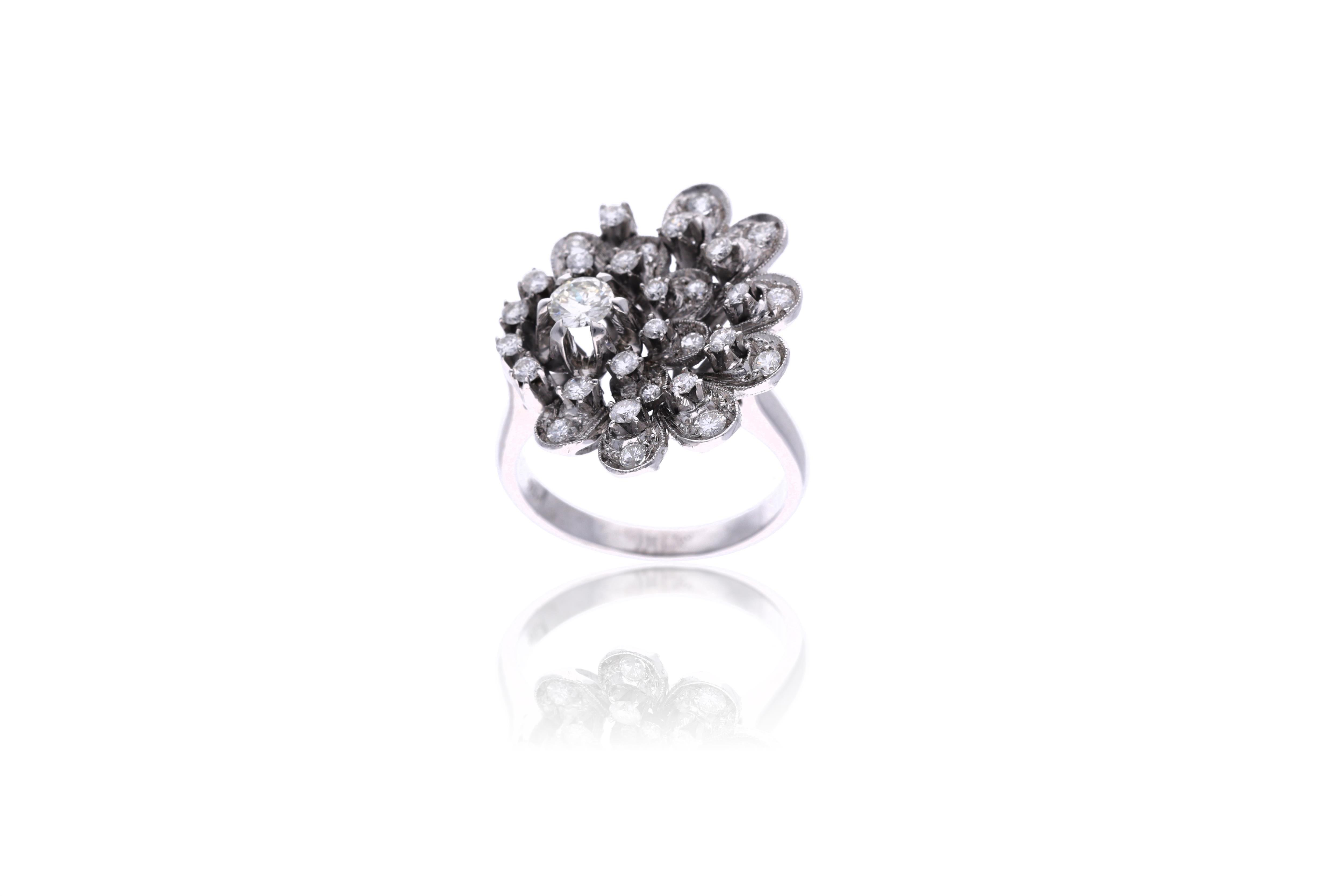 Anello con diamanti - Asta Preziosi