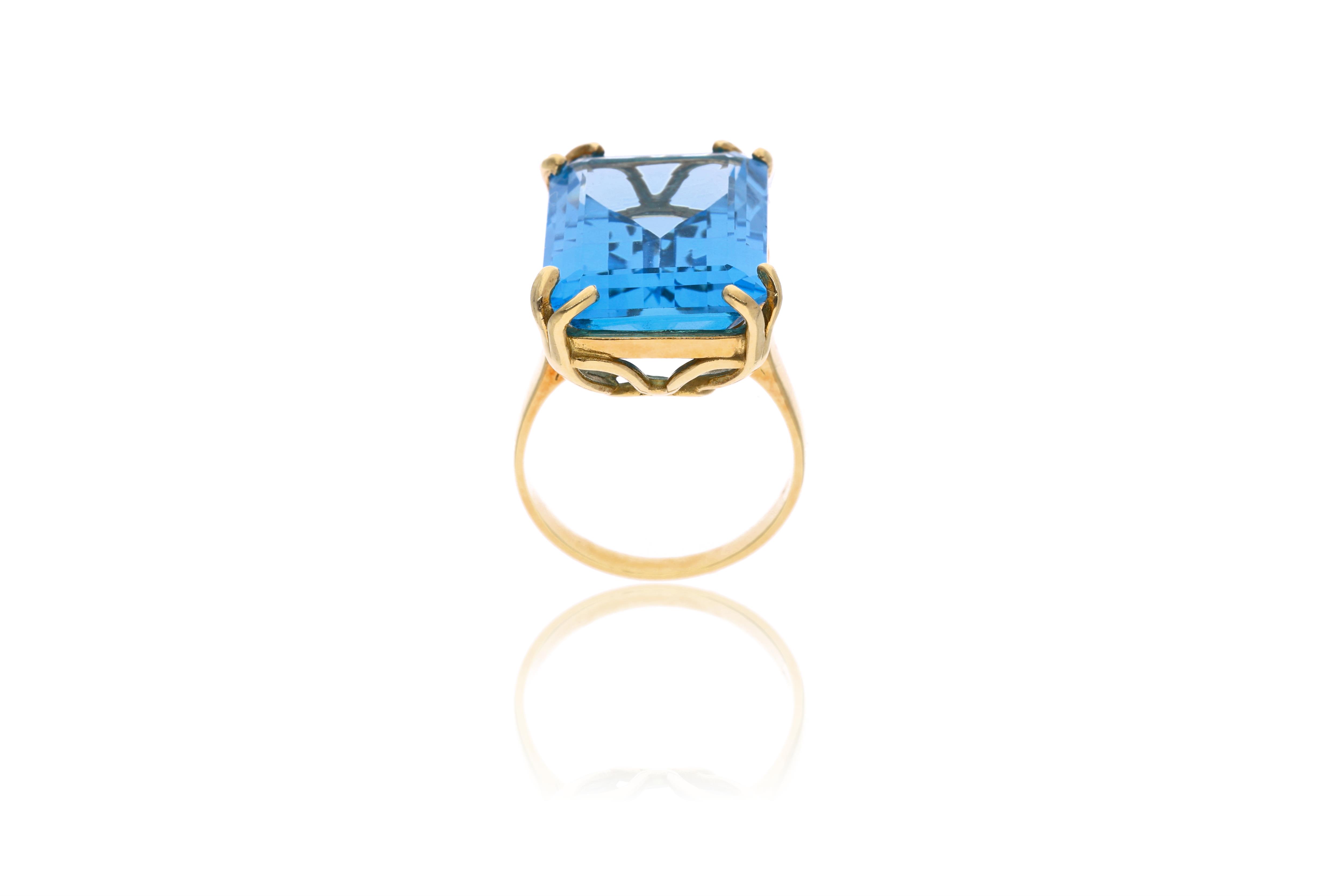 Anello con topazio - Asta Preziosi