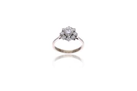 Anello con diamanti e pietra - Asta Preziosi Anello con diamanti e pietra - Asta Preziosi