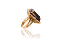 Anello con quarzo e smalti - Asta Preziosi Anello con quarzo e smalti - Asta Preziosi