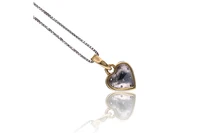 Collana e ciondolo con diamanti - Asta Preziosi Collana e ciondolo con diamanti - Asta Preziosi
