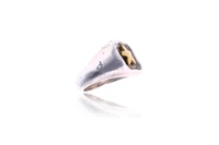 Dodo, anello in argento e oro - Asta Preziosi
