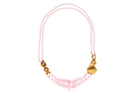 Manfredi, collana in quarzo rosa e diamante - Asta Preziosi Manfredi, collana in quarzo rosa e diamante - Asta Preziosi