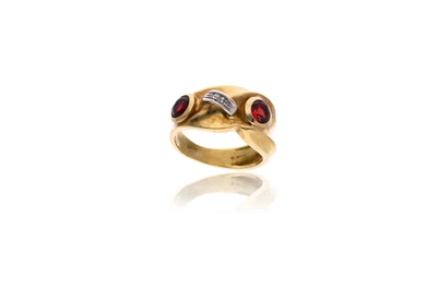 Anello con diamanti e pietre - Asta Preziosi Anello con diamanti e pietre - Asta Preziosi