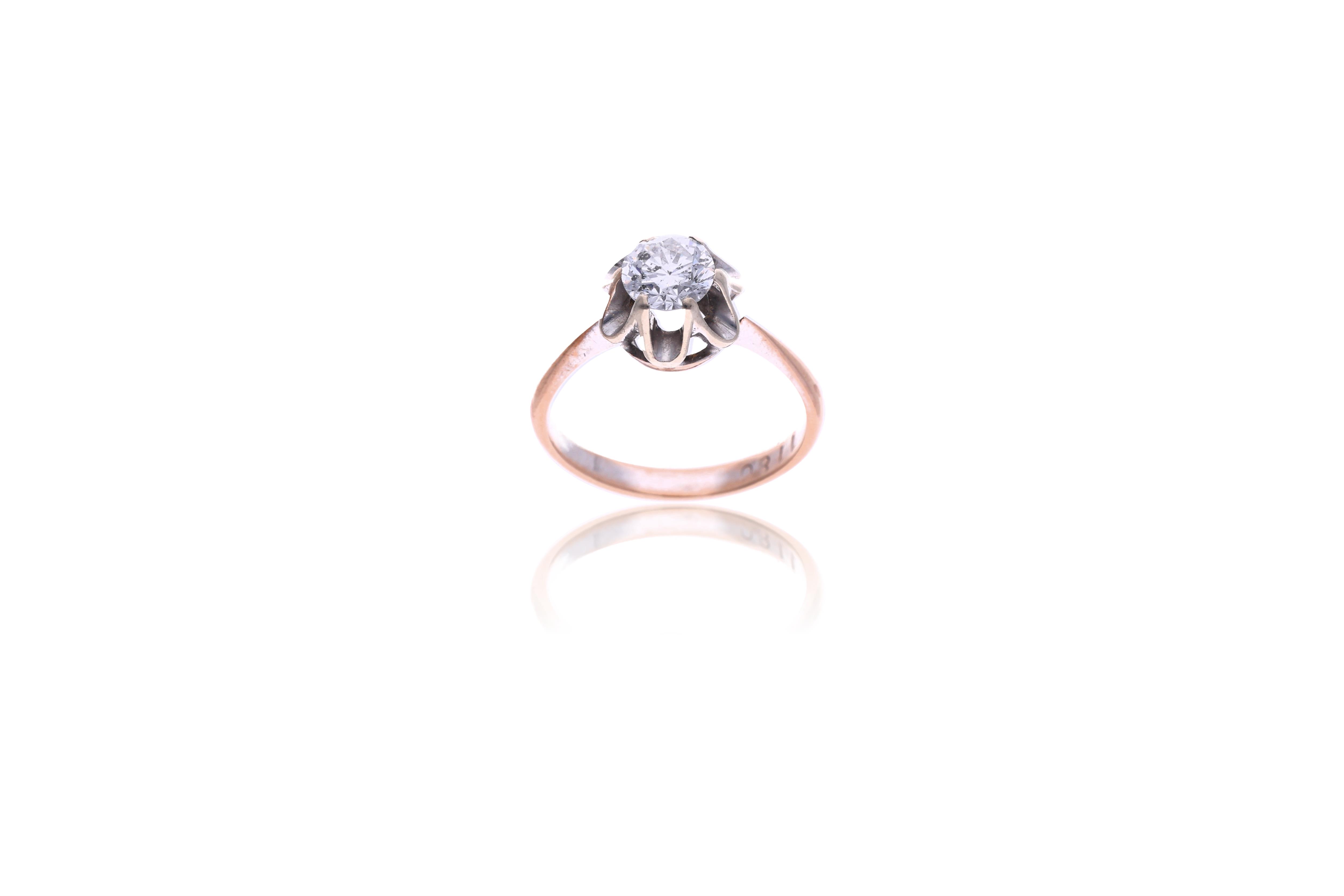 Anello con diamante - Asta Preziosi