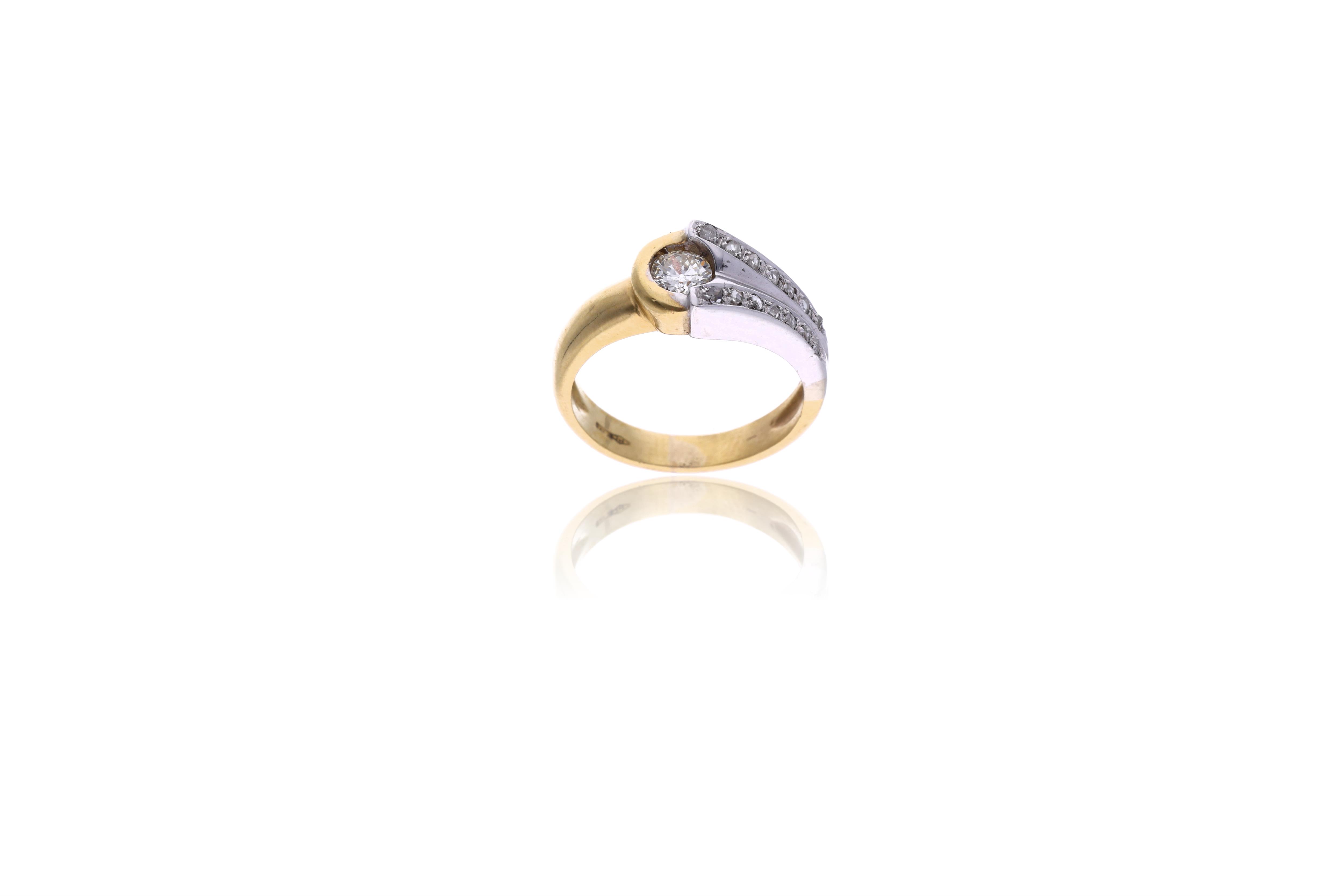 Anello con diamanti - Asta Preziosi