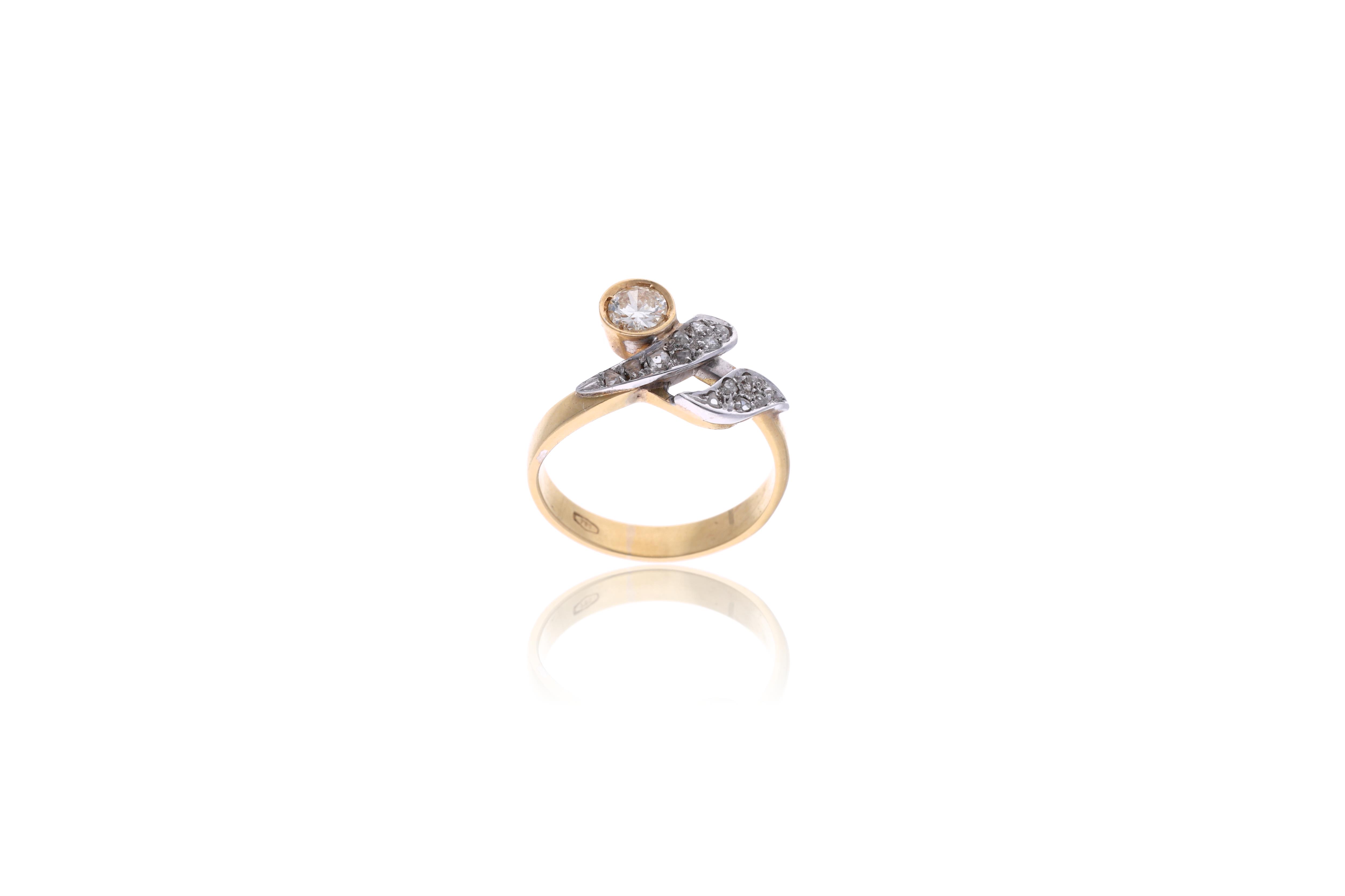 Anello con diamanti - Asta Preziosi