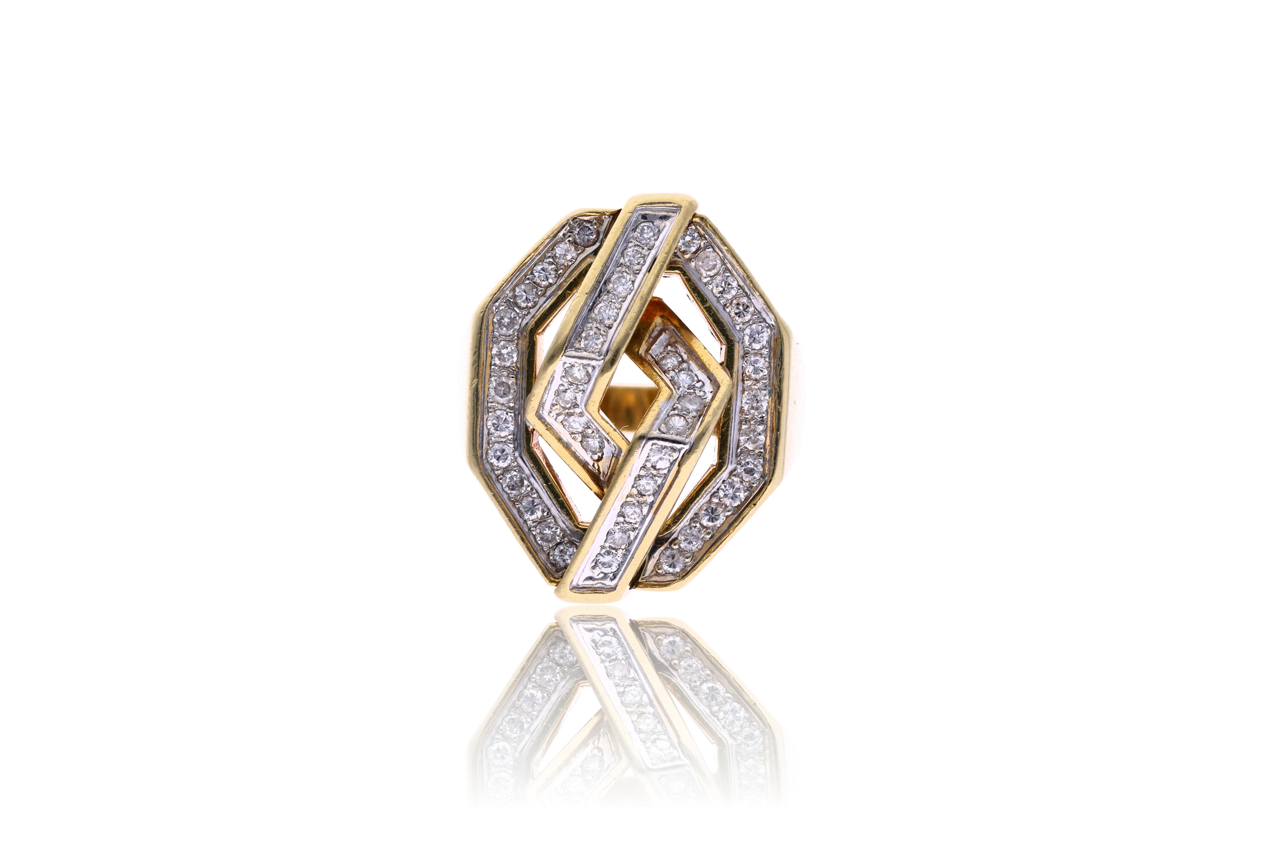 Anello con diamanti - Asta Preziosi