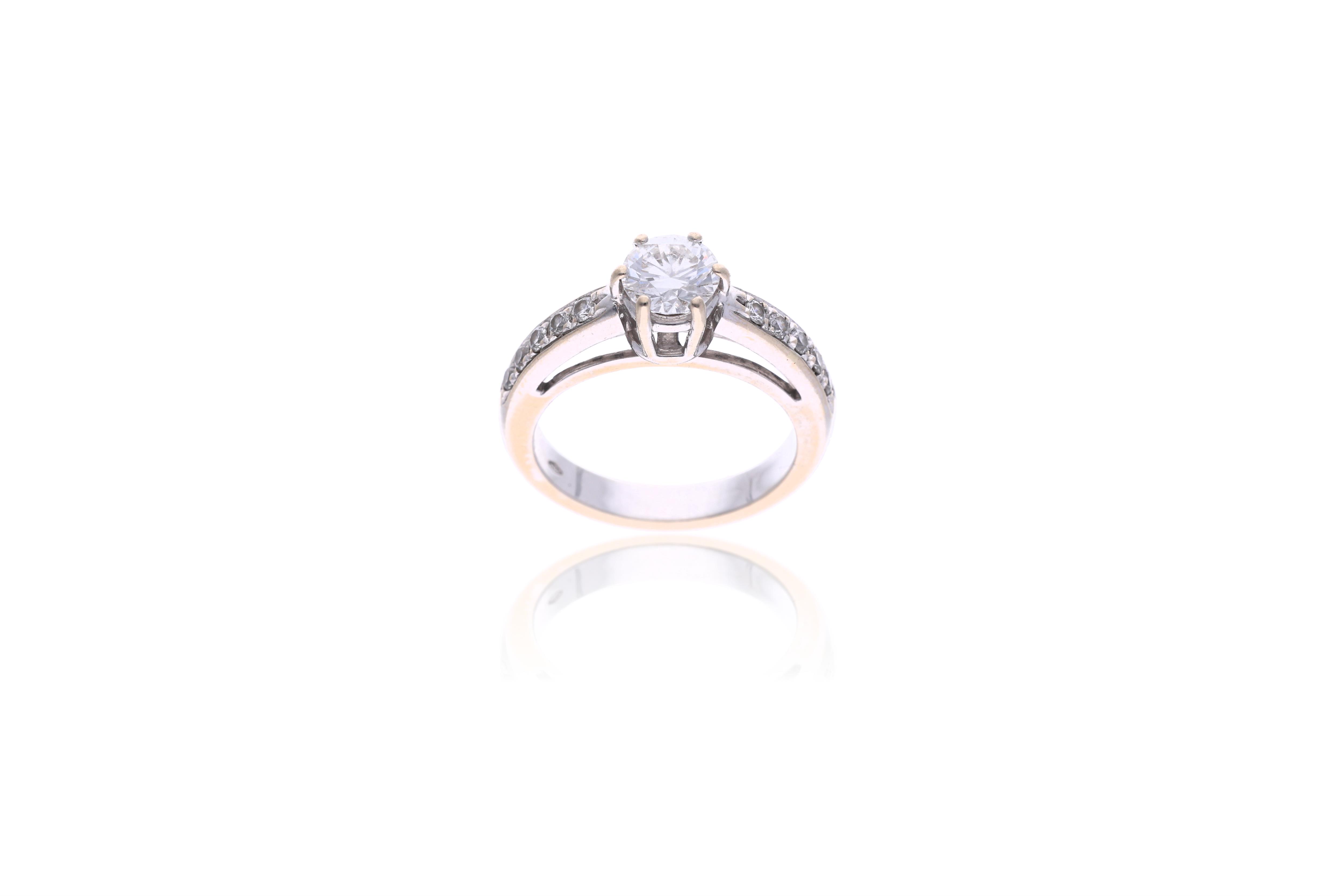 Anello con diamanti - Asta Preziosi