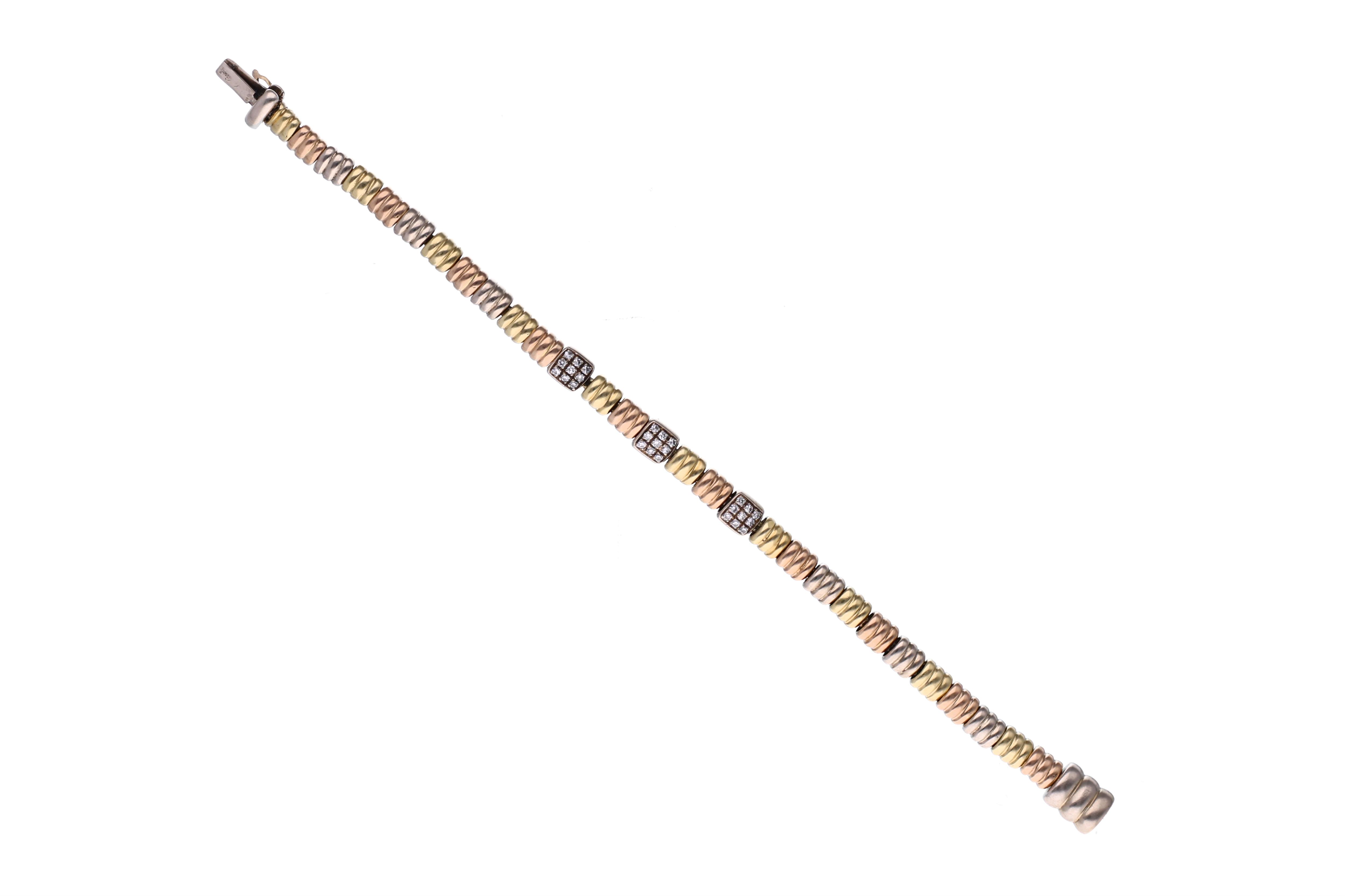 Bracciale con diamanti - Asta Preziosi
