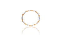 Bracciale in oro bicolore - Asta Preziosi