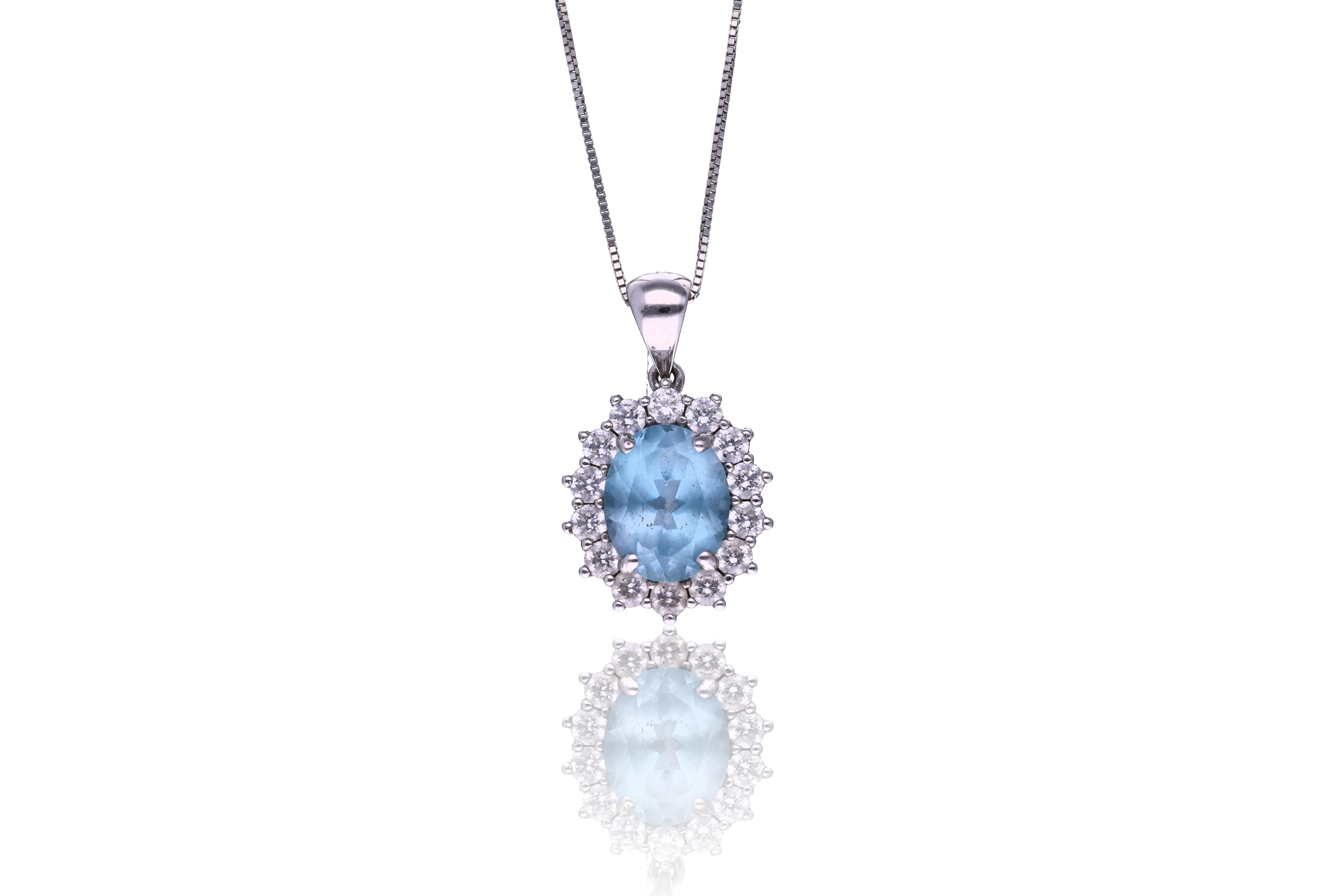 Collana e ciondolo con pietre - Asta Preziosi