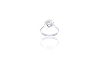 Anello con diamante - Asta Preziosi